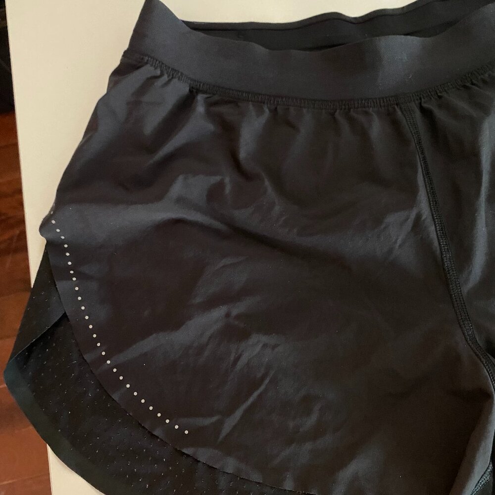LuLulemon Running Shorts Vented Black